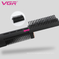VGR Household Electric Hot Comb Hair Straightener Brush